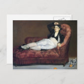 Carte Postale Edouard Manet - Le barque de Dante (Devant / Derrière)