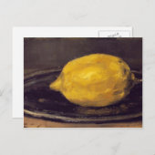 Carte Postale Edouard Manet - Le citron (Devant / Derrière)