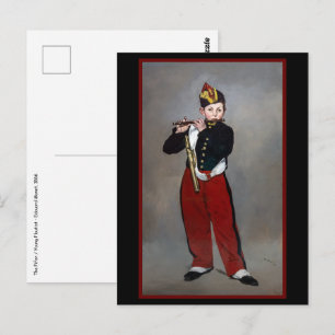 Carte Postale Edouard Manet - Le Fifre / Jeune flûtiste