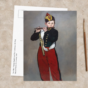Carte Postale Edouard Manet - Le Fifre / Jeune flûtiste