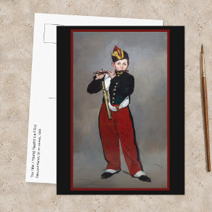 Carte Postale Edouard Manet - Le Fifre / Jeune flûtiste
