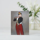 Carte Postale Edouard Manet - Le Joueur de fifre / Jeune flûtist (Debout devant)