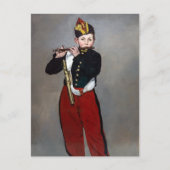 Carte Postale Edouard Manet - Le Joueur de fifre / Jeune flûtist (Devant)