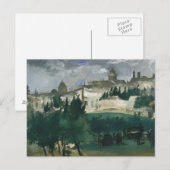 Carte Postale Edouard Manet - Les funérailles (Devant / Derrière)