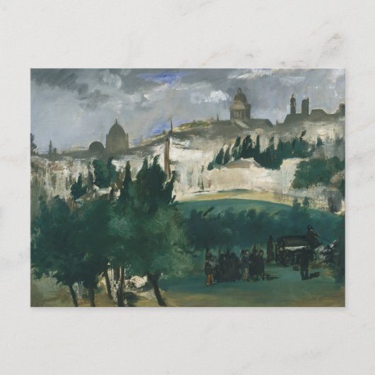 Carte Postale Edouard Manet - Les funérailles (Devant)