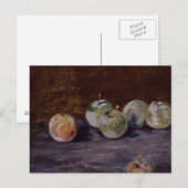 Carte Postale Edouard Manet - Plums (Devant / Derrière)