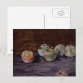 Carte Postale Edouard Manet - Plums (Devant / Derrière)
