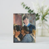 Carte Postale Edouard Manet - Serveuse de bock (Debout devant)