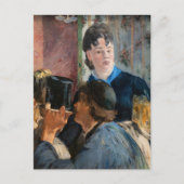 Carte Postale Edouard Manet - Serveuse de bock (Devant)