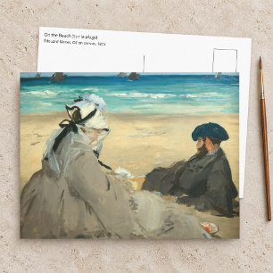 Carte Postale Edouard Manet - Sur la plage