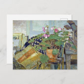 Carte Postale Edouard Vuillard Le Pot de fleurs (Pot de fleurs) (Devant / Derrière)