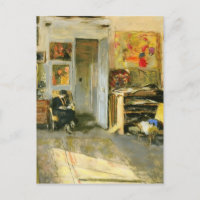 Edouard Vuillard : Madame Losse Hessel dans Studio