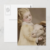 Carte postale édouardienne victorienne Sepia teint (Devant / Derrière)