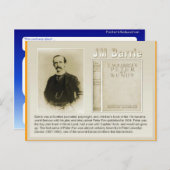 Carte Postale Éducation, Littérature, JM Barrie, Peter Pan (Devant / Derrière)