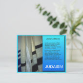 Carte Postale Éducation, Religion, Judaïsme, Artifacts juifs (Debout devant)