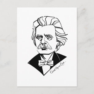 Carte Postale Edvard Grieg