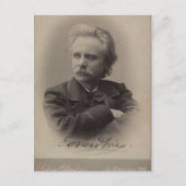 Carte Postale Edvard Grieg (Devant)