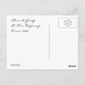 Carte postale Edvard Grieg & Nina Hagerup Circa 19 (Dos)