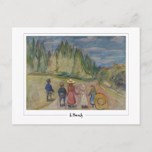 Carte Postale Edvard Munch #11 - Beaux-arts