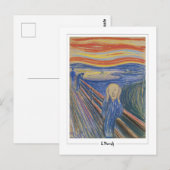 Carte Postale Edvard Munch #123-2 - Beaux-arts (Devant / Derrière)