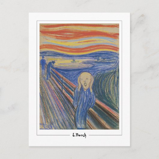 Carte Postale Edvard Munch #123-2 - Beaux-arts (Devant)