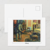 Carte Postale Edvard Munch #13-3 - Beaux-arts (Devant / Derrière)