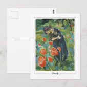 Carte Postale Edvard Munch #187-2 - Beaux-arts (Devant / Derrière)