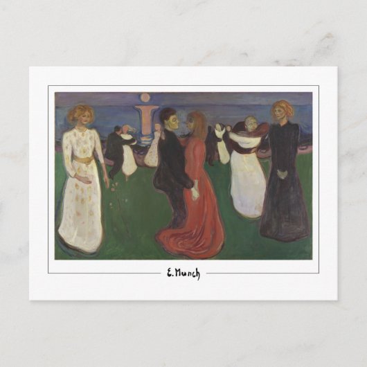 Carte Postale Edvard Munch #193-3 - Beaux-arts (Devant)