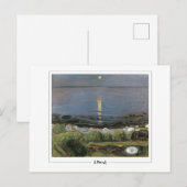 Carte Postale Edvard Munch #20-3 - Beaux-arts (Devant / Derrière)