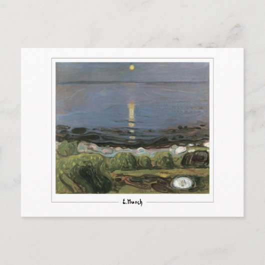 Carte Postale Edvard Munch #20-3 - Beaux-arts (Devant)