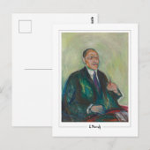 Carte Postale Edvard Munch #231 - Beaux-Arts (Devant / Derrière)