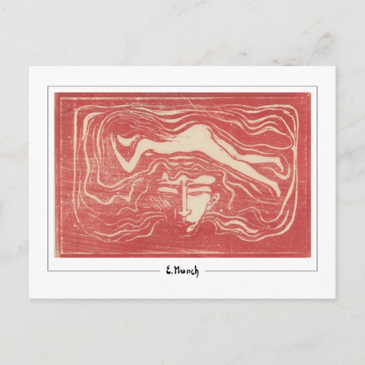 Carte Postale Edvard Munch #258-2 - Beaux-arts (Devant)