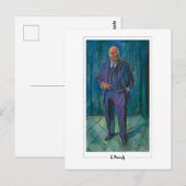 Carte Postale Edvard Munch #261-3 - Beaux-Arts (Devant / Derrière)