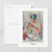 Carte Postale Edvard Munch #297 - Beaux-arts (Devant / Derrière)
