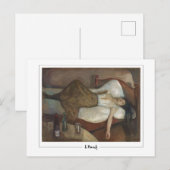 Carte Postale Edvard Munch #340-3 - Beaux-Arts (Devant / Derrière)