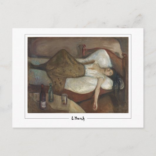 Carte Postale Edvard Munch #340-3 - Beaux-Arts (Devant)