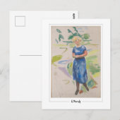 Carte Postale Edvard Munch #351 - Beaux-arts (Devant / Derrière)