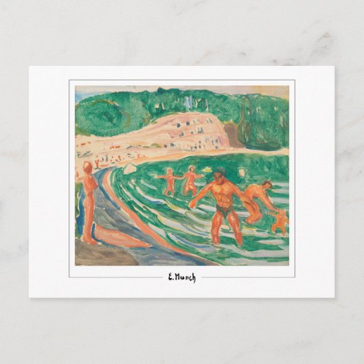 Carte Postale Edvard Munch #412-3 - Beaux-arts (Devant)