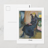 Carte Postale Edvard Munch #427-3 - Beaux-arts (Devant / Derrière)