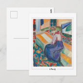 Carte Postale Edvard Munch #55-3 - Beaux-arts (Devant / Derrière)