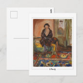 Carte Postale Edvard Munch #598-3 - Beaux-arts (Devant / Derrière)