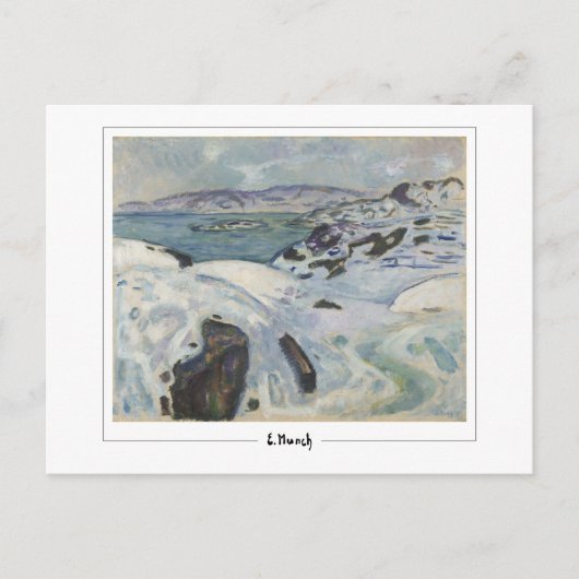 Carte Postale Edvard Munch #614-3 - Beaux-Arts (Devant)