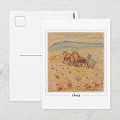 Carte Postale Edvard Munch #648-2 - Beaux-arts (Devant / Derrière)