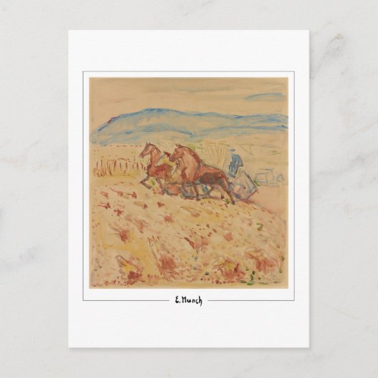 Carte Postale Edvard Munch #648-2 - Beaux-arts (Devant)