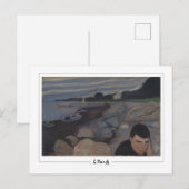 Carte Postale Edvard Munch #767-3 - Beaux-Arts (Devant / Derrière)