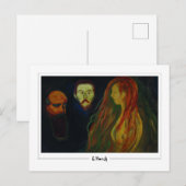Carte Postale Edvard Munch #777-3 - Beaux-arts (Devant / Derrière)