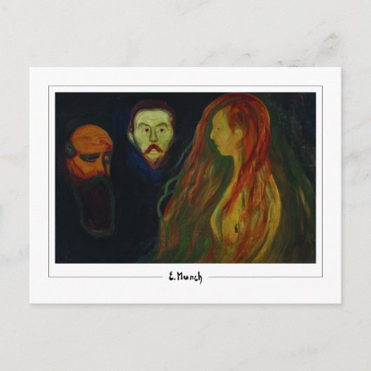 Carte Postale Edvard Munch #777-3 - Beaux-arts (Devant)