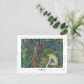 Carte Postale Edvard Munch #814 - Beaux-arts (Debout devant)