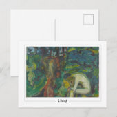 Carte Postale Edvard Munch #814 - Beaux-arts (Devant / Derrière)