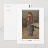 Carte Postale Edvard Munch # 97-3 - Beaux-arts (Devant / Derrière)